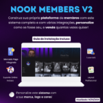 Script para Área de Membros – Nook Members WordPress 2024